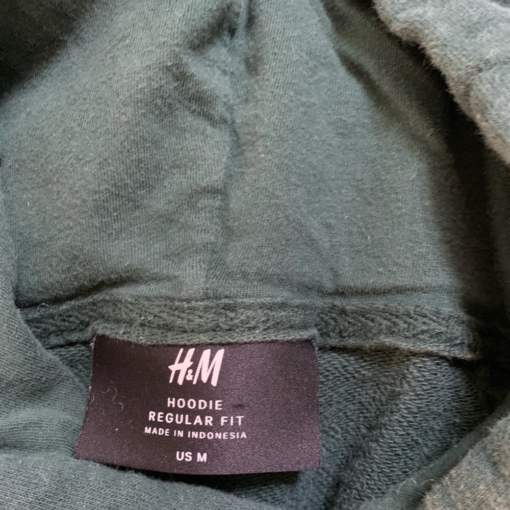 H&M Green Hoodie